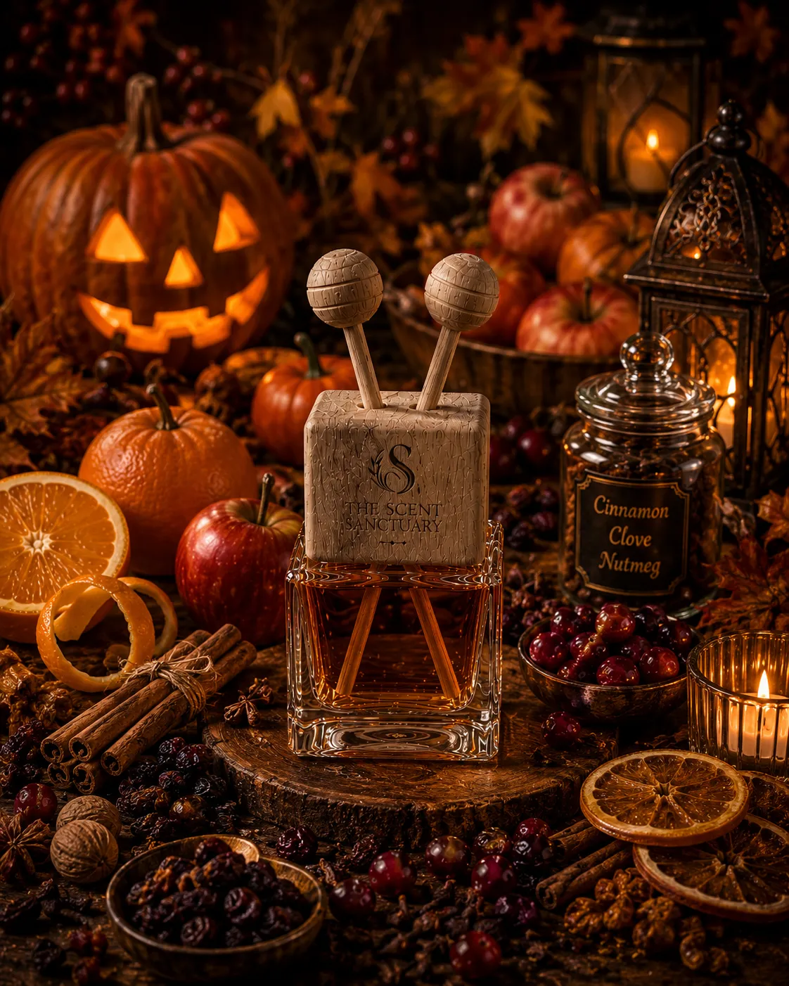 Jack O’Lantern car diffuser